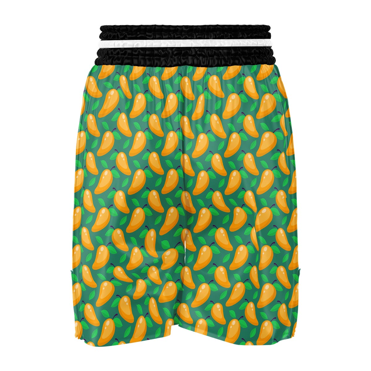 Ripe Mango Fruit Print Pattern Boxing Shorts-grizzshop