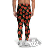 Ripe Strawberries Print Pattern Men's Leggings-grizzshop