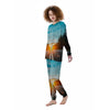 Road Sunrise Print Women's Pajamas-grizzshop