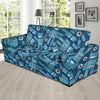 Robot Cyborg Pattern Print Sofa Covers-grizzshop