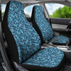 Robot Cyborg Pattern Print Universal Fit Car Seat Cover-grizzshop