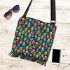 Robot Cyborg Print Pattern Crossbody Bags-grizzshop