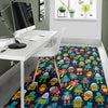 Robot Cyborg Print Pattern Floor Mat-grizzshop