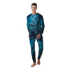 Robot War Print Men's Pajamas-grizzshop