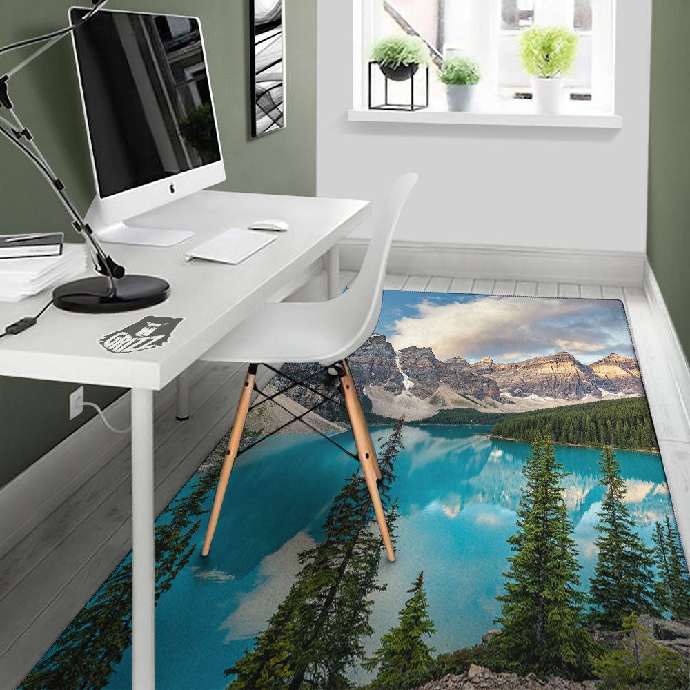 Rocky Mountain Print Floor Mat-grizzshop