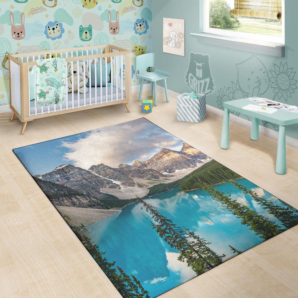 Rocky Mountain Print Floor Mat-grizzshop