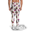 Roller Skates Lightning Print Pattern Men's Leggings-grizzshop