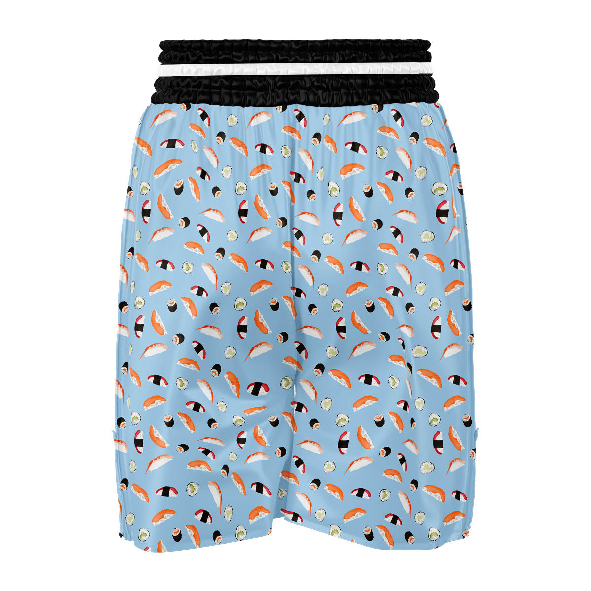 Rolls And Sushi Colorful Print Pattern Boxing Shorts-grizzshop