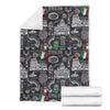 Rome Italy Pattern Print Blanket-grizzshop