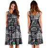 Rome Italy Pattern Print Dress-grizzshop