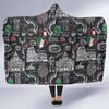 Load image into Gallery viewer, Rome Italy Pattern Print Hooded Blanket-grizzshop
