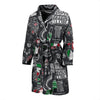 Rome Italy Pattern Print Men Long Robe-grizzshop