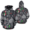 Rome Italy Pattern Print Men Women Pullover Hoodie-grizzshop