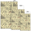 Rome Pattern Print Floor Mat-grizzshop