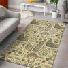 Rome Pattern Print Floor Mat-grizzshop