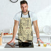 Rome Pattern Print Men's Apron-grizzshop