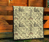 Rome Pattern Print Quilt-grizzshop