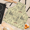 Rome Pattern Print Women's Apron-grizzshop