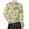 Rome Pattern Print Women's Sweatshirt-grizzshop