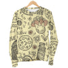 Rome Pattern Print Women's Sweatshirt-grizzshop