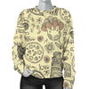 Rome Pattern Print Women's Sweatshirt-grizzshop