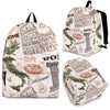 Rome Print Pattern Backpack-grizzshop