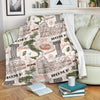 Rome Print Pattern Blanket-grizzshop