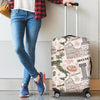 Rome Print Pattern Luggage Cover Protector-grizzshop