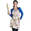 Rome Print Pattern Women's Apron-grizzshop