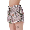 Rome Print Pattern Women's Shorts-grizzshop