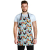 Rooster Blue Pattern Print Men's Apron-grizzshop