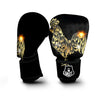 Rooster Golden Print Boxing Gloves-grizzshop