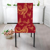 Rooster Pattern Print Chair Cover-grizzshop