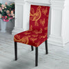 Rooster Pattern Print Chair Cover-grizzshop