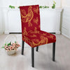 Rooster Pattern Print Chair Cover-grizzshop