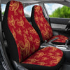 Rooster Pattern Print Universal Fit Car Seat Covers-grizzshop