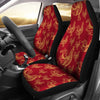 Rooster Pattern Print Universal Fit Car Seat Covers-grizzshop