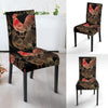 Rooster Print Pattern Chair Cover-grizzshop