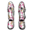 Rose Fairy White Unicorn Print Pattern Muay Thai Shin Guards-grizzshop