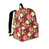 Rose Floral Print Backpack-grizzshop