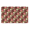 Rose Floral Print Door Mat-grizzshop