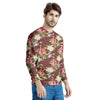 Rose Floral Print Men's Sweatshirt-grizzshop