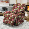 Rose Floral Print Recliner Cover-grizzshop