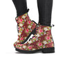 Rose Floral Print Women's Boots-grizzshop