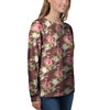 Rose Floral Print Women's Sweatshirt-grizzshop