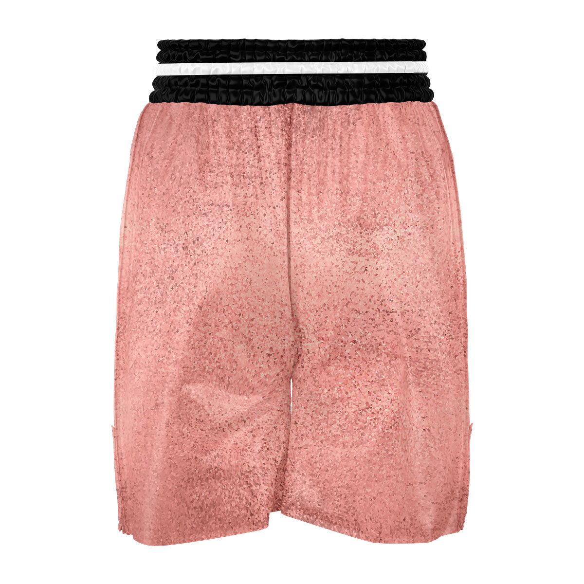 Rose Gold Texture Print Boxing Shorts-grizzshop