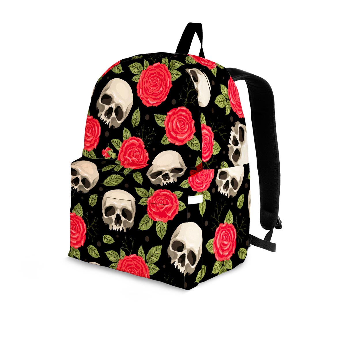 Rose Skull Backpack-grizzshop