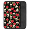 Rose Skull Car Console Cover-grizzshop