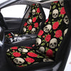 Rose Skull Car Seat Covers-grizzshop