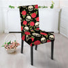 Rose Skull Chair Cover-grizzshop